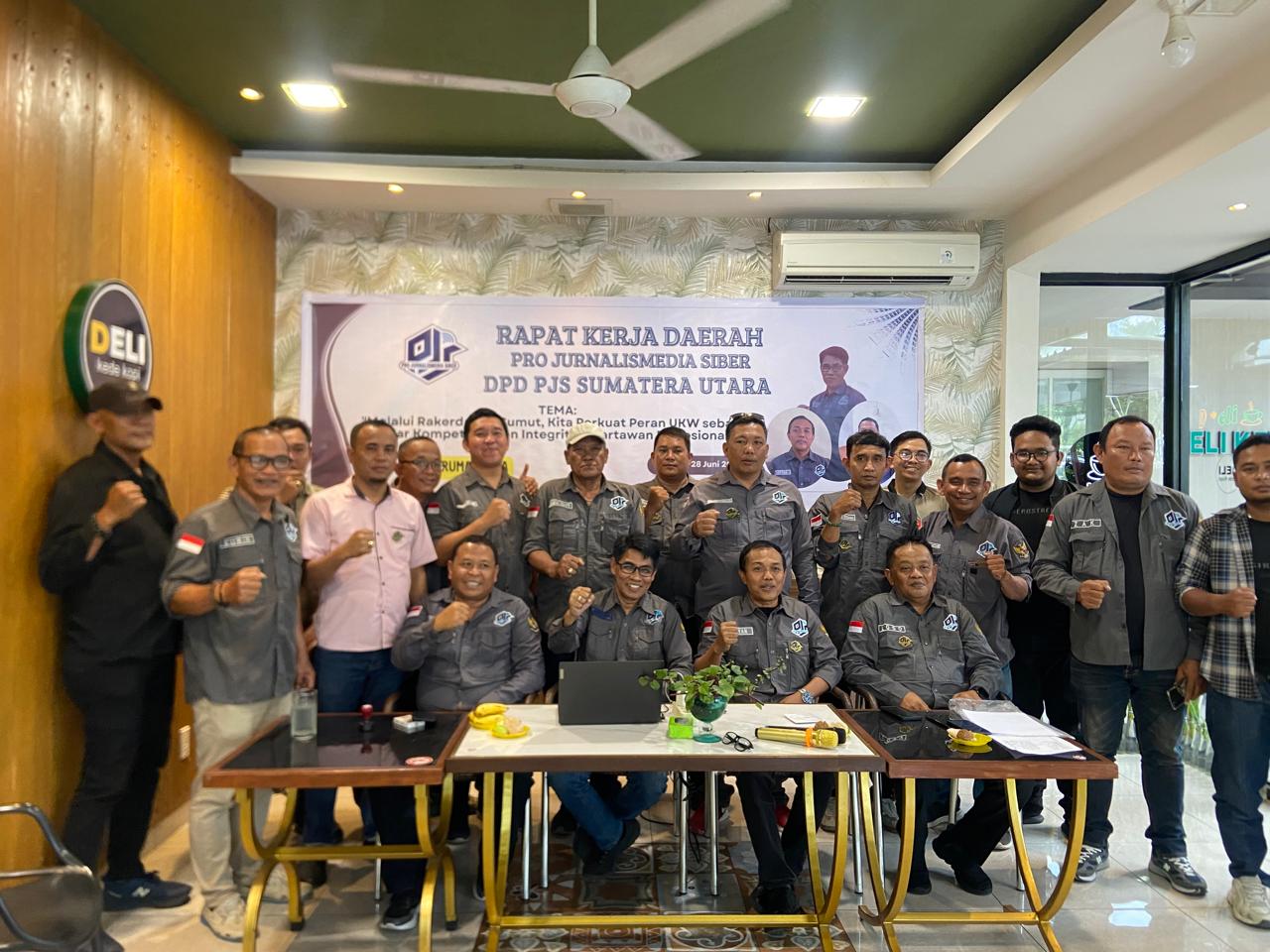 Ketum PJS Buka Rakerda, DPD Sumut Tetapkan Tiga Program 1 IMG 20250628 WA0053