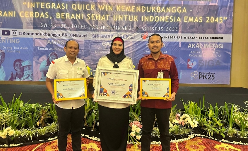 Bangka Selatan Raih Penghargaan Bergengsi di Ajang GENTING dan Rakorda Bangga Kencana 2025 1 IMG 8086 0854