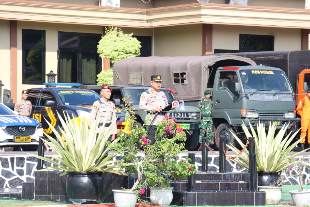 Polres Bangka Selatan Gelar Apel Kesiapan Tanggap Darurat Bencana Hidrometeorologi 1 IMG 2333 1232