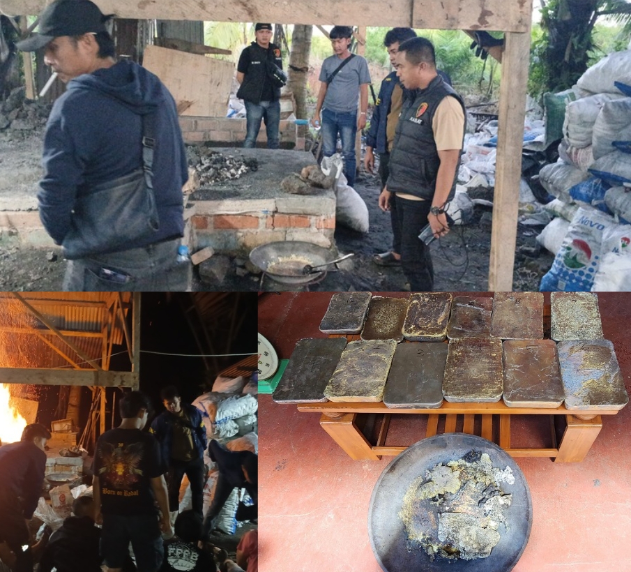 Satreskrim Polres Bangka Selatan Amankan 147,5 Kilogram Balok Timah di Desa Tukak 1 IMG 0847 0766