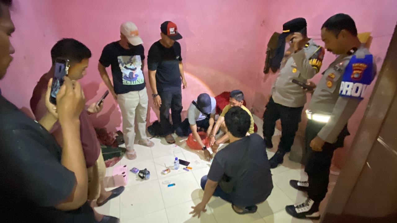 BNNK dan Polres Bangka Selatan mengamankan pria berinisial IBM di Kampung Sukadamai 1 IMG 20261017 WA0066