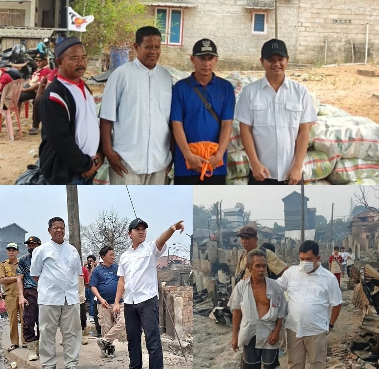 Gerindra Bangka Selatan Dirikan Dapur Umum dan Salurkan Bantuan untuk Korban Kebakaran Serdang 1 IMG 5426 8748